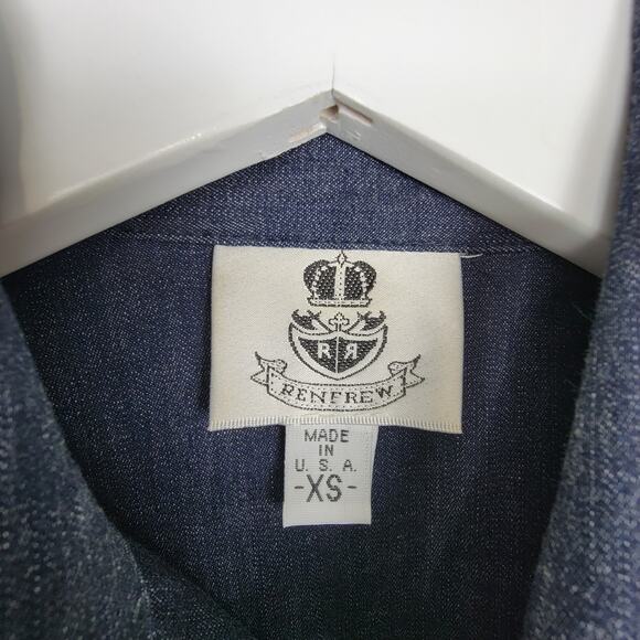 HOLT RENFREW Stretch Denim and Lace Jacket Size XS and Pencil Skirt Size 6 - Picture 7 of 13